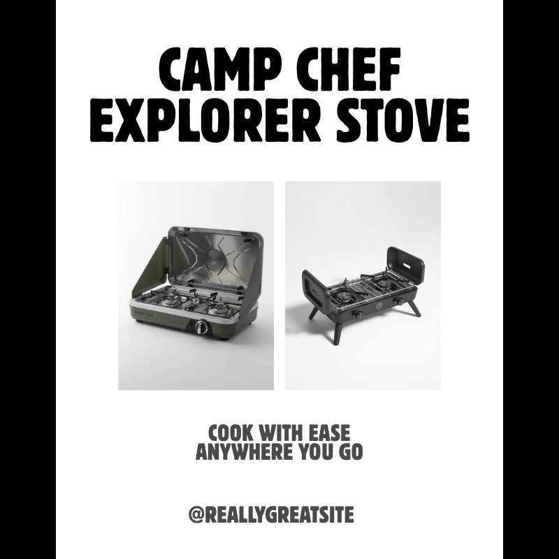 Camp Chef Explorer Two-Burner Stove