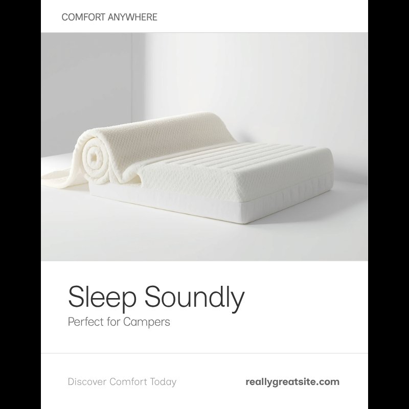 Hansleep RV Short Queen Mattress Topper