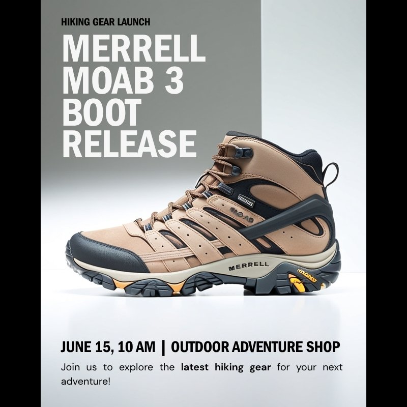 Merrell Moab 3 Mid Waterproof Hiking Boot