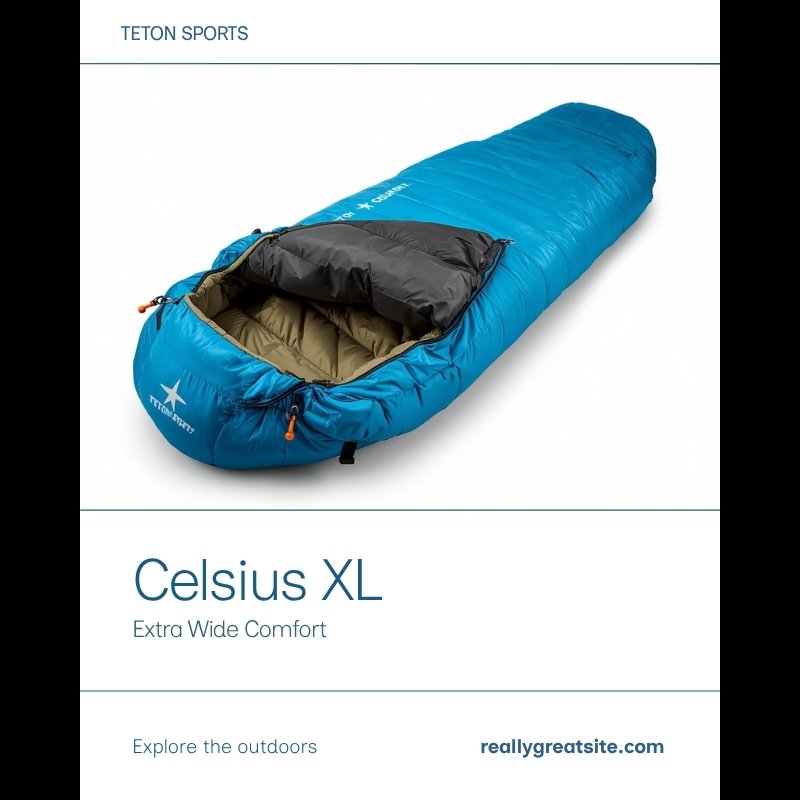 TETON Sports Celsius XL Sleeping Bag